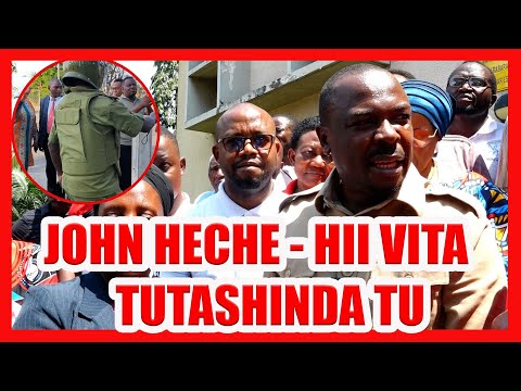 LISSU AKWAMA MAHAKAMA KUU HECHE ALAANI MAAMUZI YA MAHAKAMA TUTASHINDA