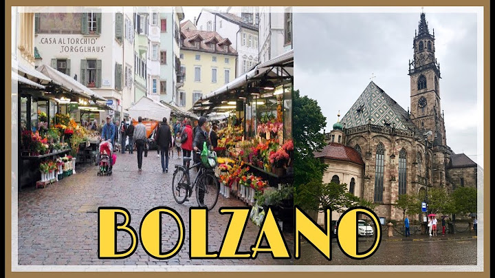 BOLZANO LA CAPITAL DEL TIROL DEL SUR | BOZEN 🇮🇹
