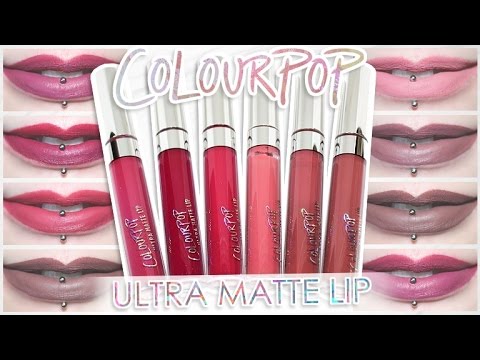 Video: Colourpop Bad Habit Ultra Matte Lip Đánh giá