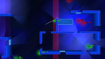 Frozen Synapse: Nemazis (green) vs MightyOokla (red) - Dark Charge