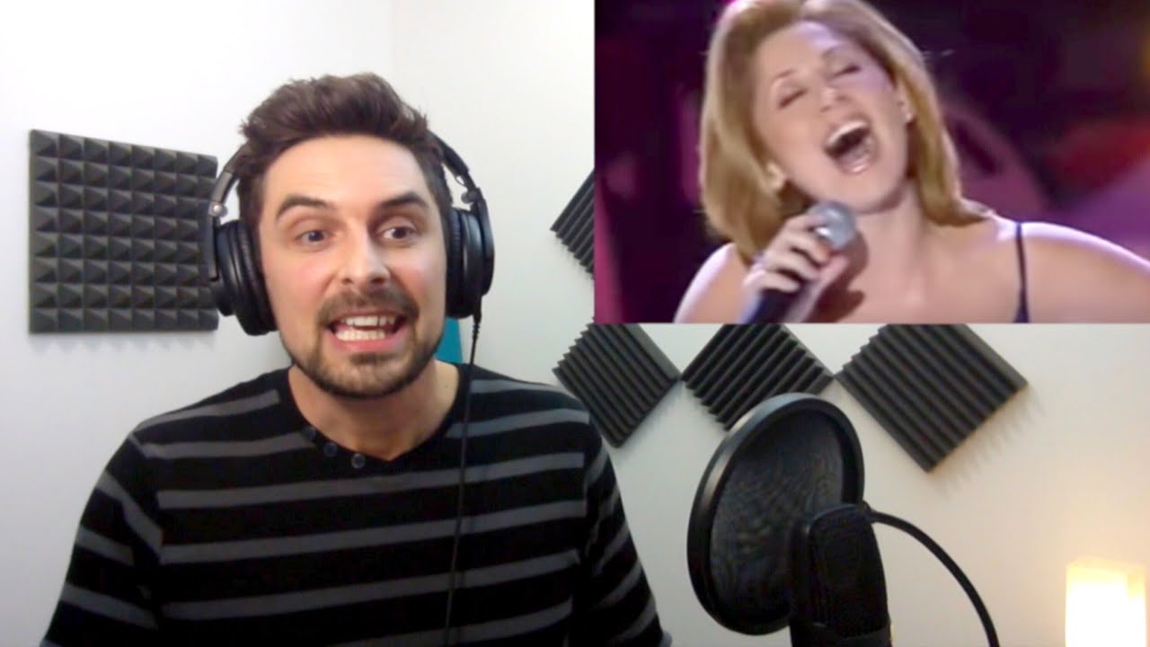 Analyse vocale / REACTION COACH Live Lara Fabian - Tout Les Victoires 1998