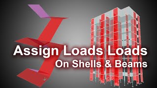 ETABS 2016: Assign Loads  (Arabic Tutorial) - Step 8