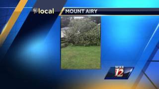 Gina De Vecchio talks about last night's severe weather