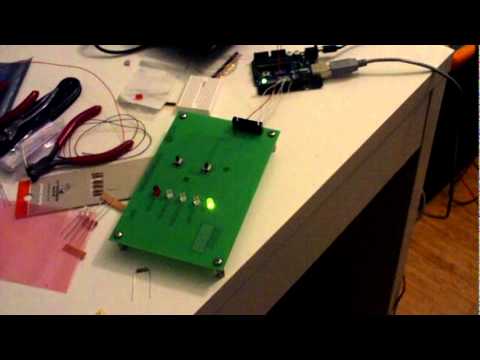 first arduino project - YouTube