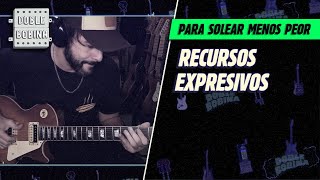 Recursos expresivos para solear.