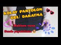 BOL GELEN PANTOLON BELİNİ NASIL DARALTTIM???