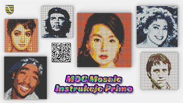 Lego MOC  Mosaic Instrukcje Prime Android App - #moc #lego #mosaic #android #instructions