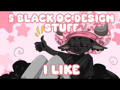 Thumbnail for 5 black character design stuff i want to see more!