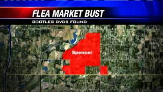 Police Seize 8K Bootleg Dvds At Flea Market