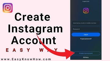 How to create Instagram account for android and iPhone in 2024 (Updated) | Make Instagram Account