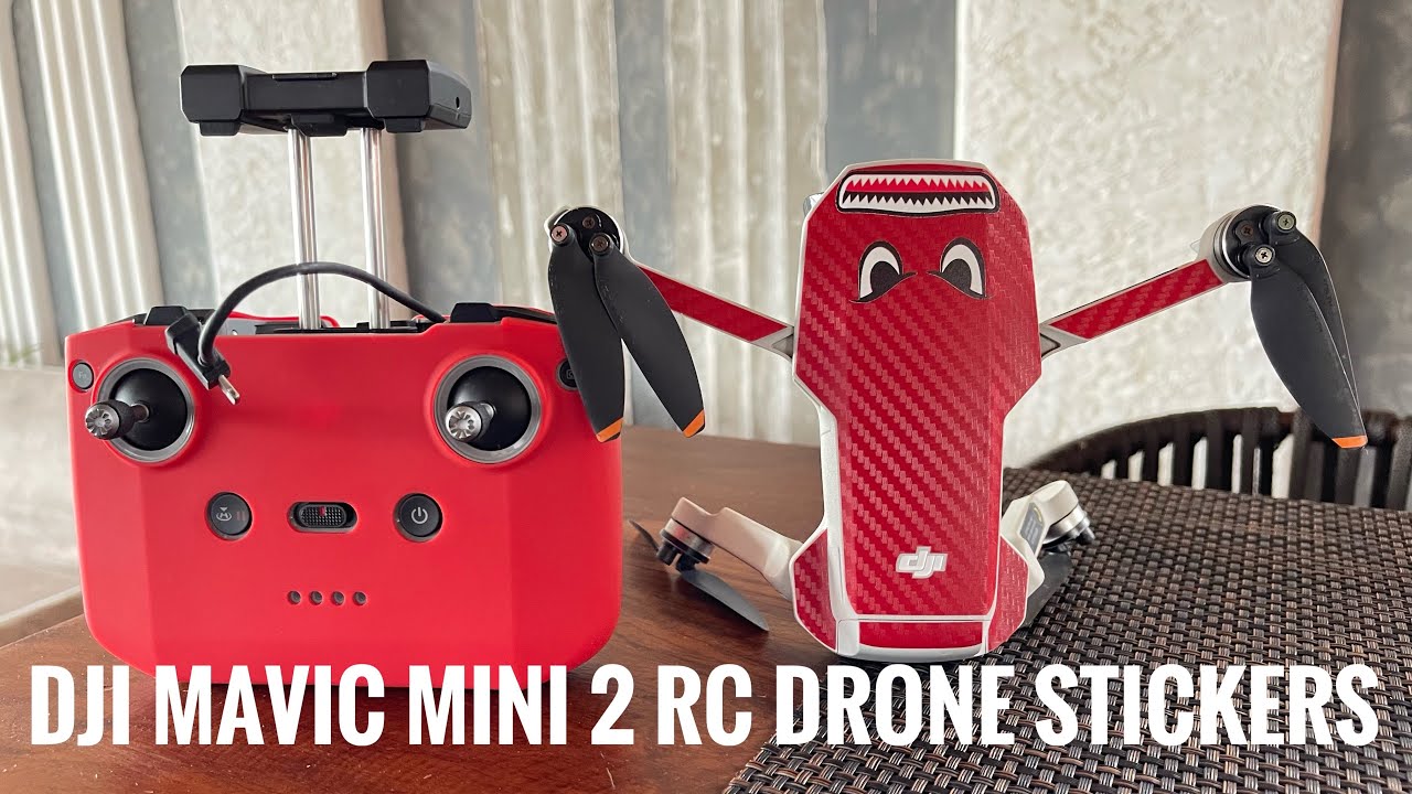 Dji Mini2 DRONE STICKERS | Protect your drone - YouTube
