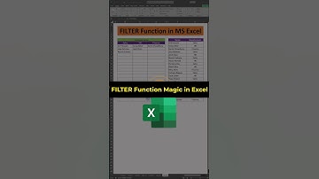 FILTER Function in Excel | Easily Extract Data Like a Pro!