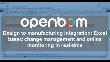 OpenBOM: Simple design to manufacturing example