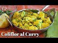 Coliflor al Curry / Receta Estilo Hindu