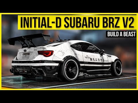 initial-d-subaru-brz-v2---build-a-beast-|-need-for-speed-heat
