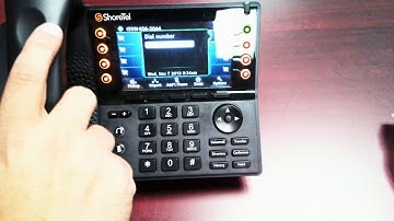 Shoretel Phone Video