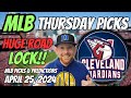 Huge mlb lock mlb picks today 4252024  free mlb picks predictions  sports betting advice