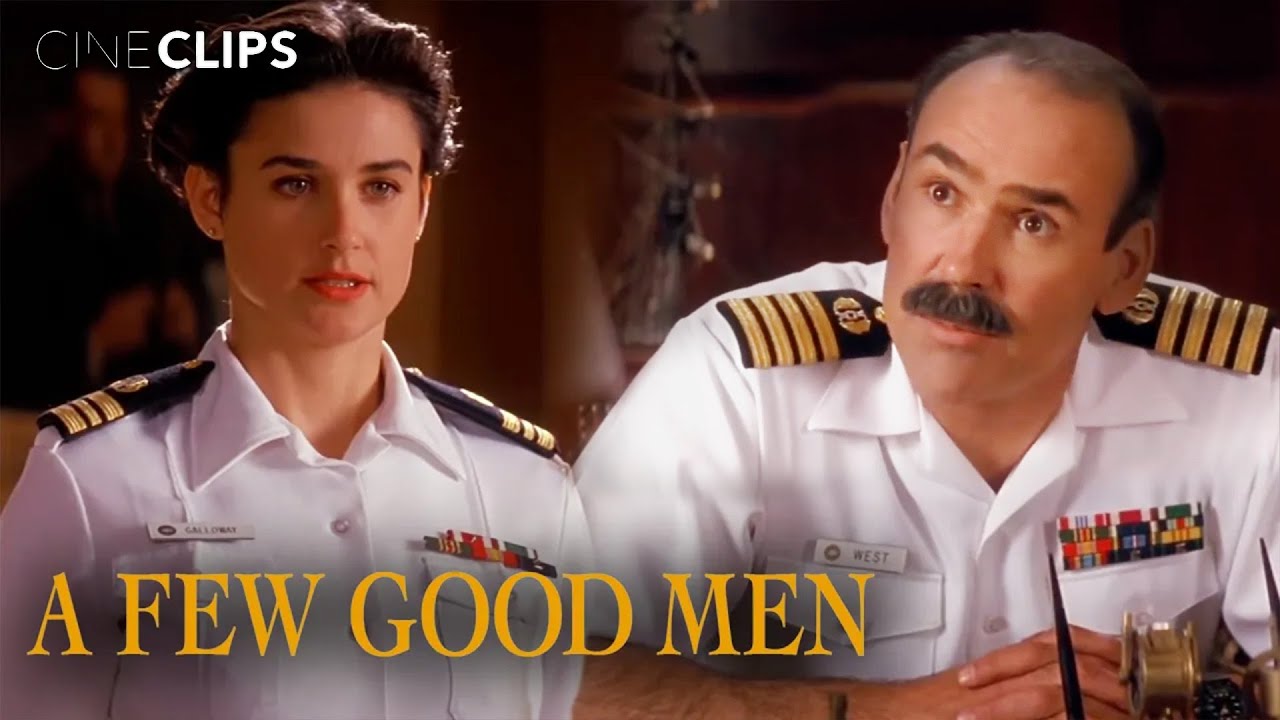 A Few Good Men | Is Galloway Right For The Case? (ft. Demi Moore) | CineStream