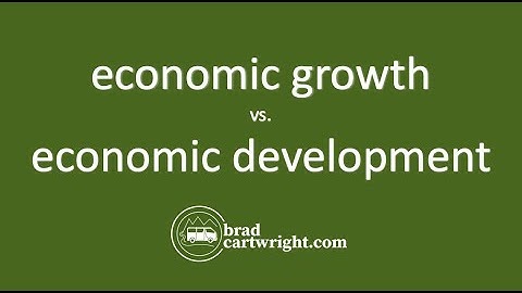 What is Economic Growth vs. Economic Development? | IB Microeconomics | IB Economics Exam Review