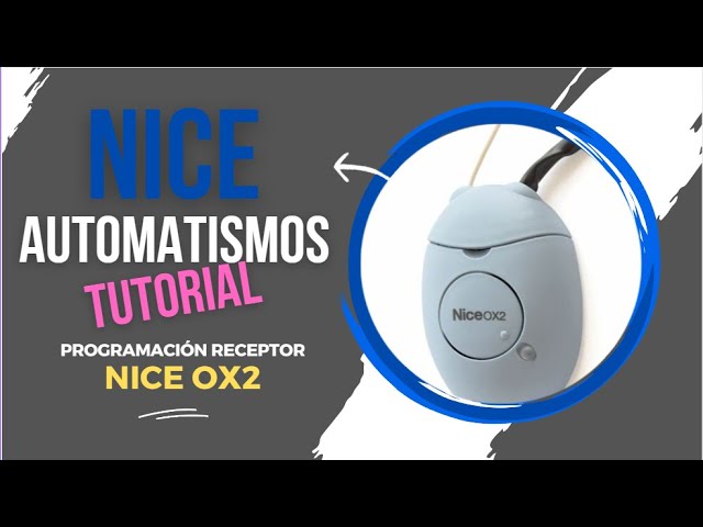 Motores Nice Era Intikit 3 Mandos De 2 Canal 433,92Mhz y Receptor Ox2