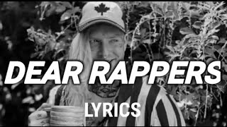 Tom MacDonald - Dear Rappers (Lyrics)