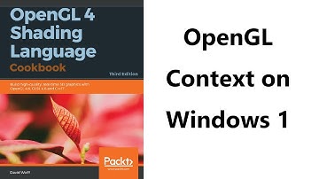 116- OpenGL Context 5 - OpenGL MFC 9 - Create Dummy OpenGL Rendering Context (HGLRC)