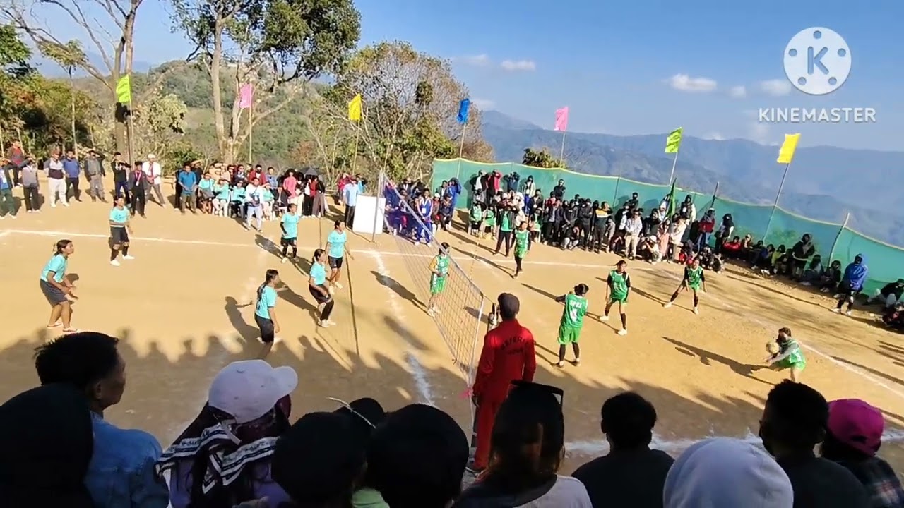 Women's Volley ball // L khunthak V/S SPKL Shangshak Phunghon Katamnao Long