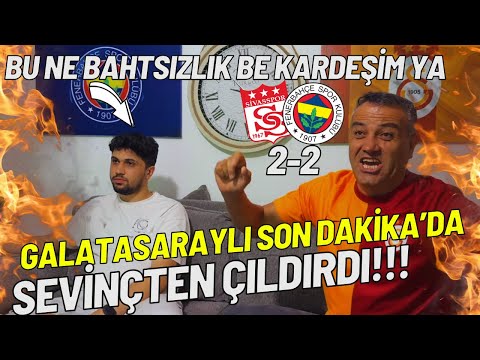 Sivasspor 2-2 Fenerbahçe| Fenerbahçeli Galatasaraylı Babası ile Fenerbahçe Maçına Tepki #fenerbahçe
