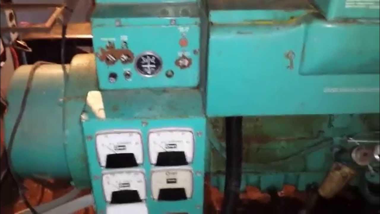 Former Verizon Onan 15JC Generator Set on a trailer. Time to bring it