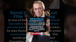 David Carradine’s Last Film Was a Warning