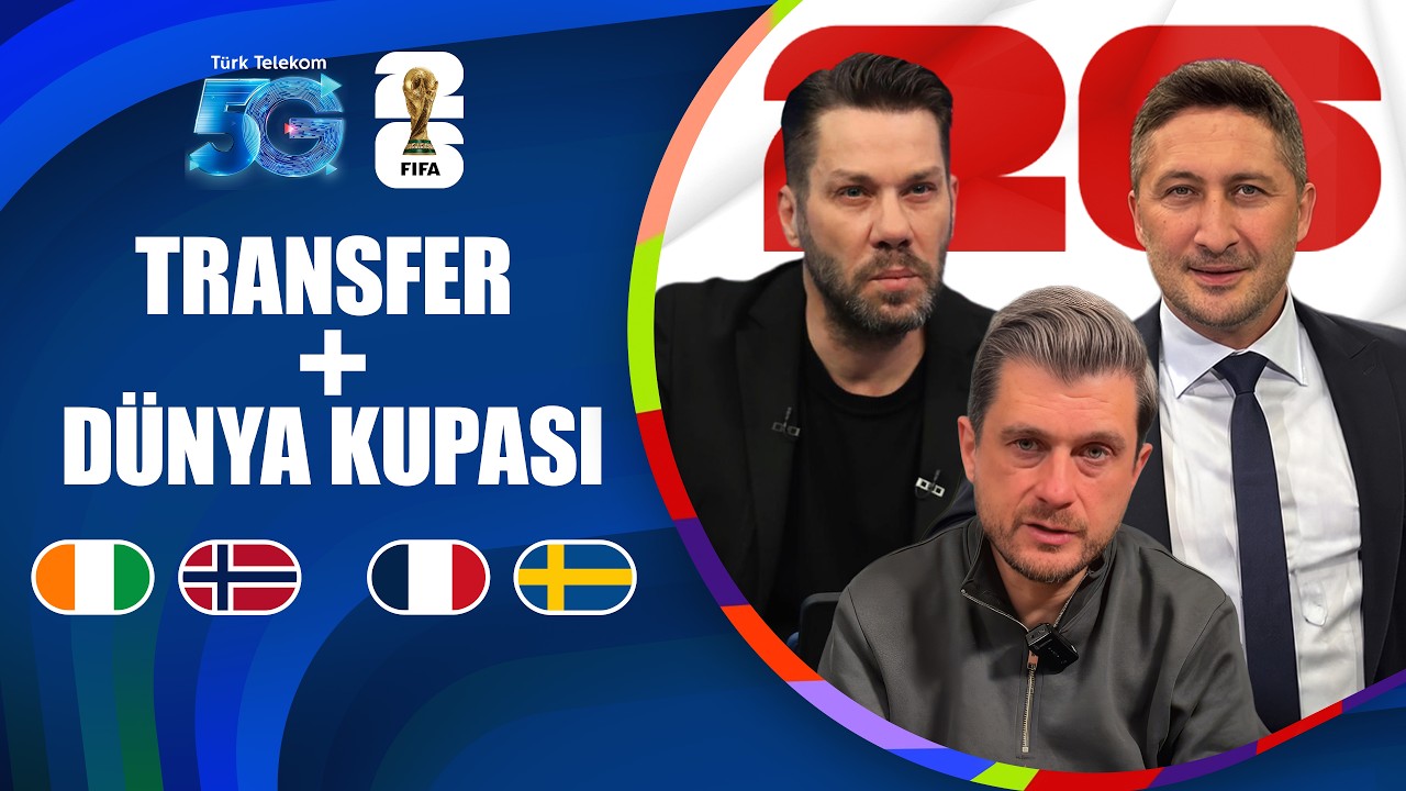 ⁣4 Büyüklerde Transfer Yarışı | Fransa Mı İsveç Mi? | Fırat Aydınus, Sabri Sarıoğlu, Onur Özkan