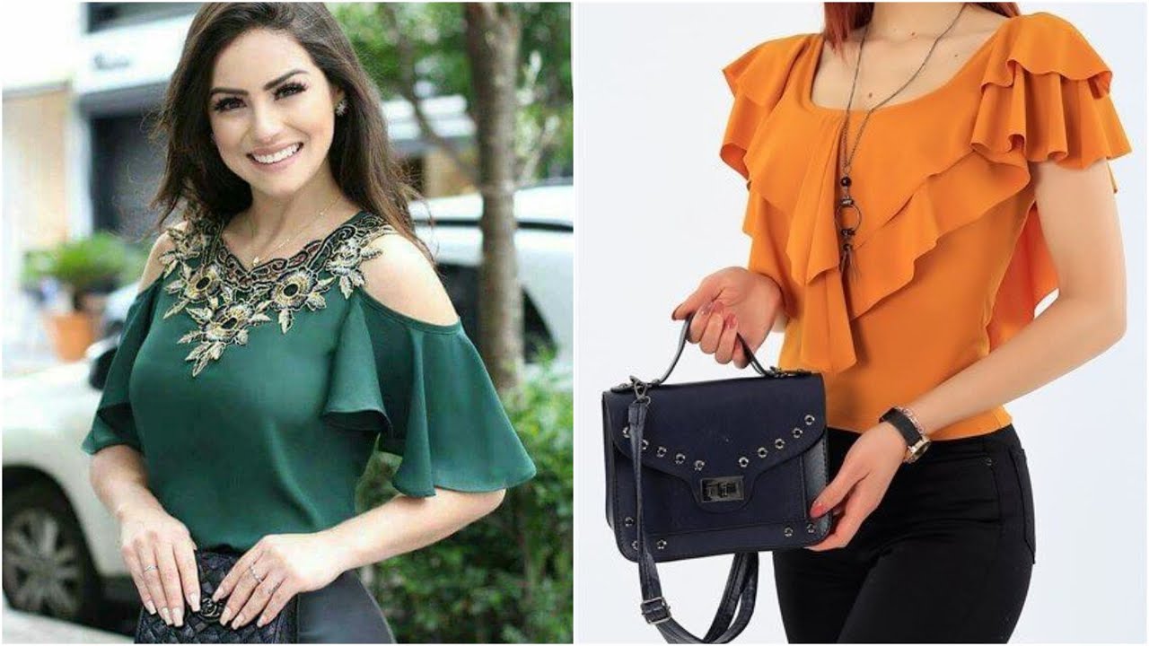 Moda 2024 BLUSAS BONITAS 100”Ideas De blusas bonitas MODELOS casuales 23/24