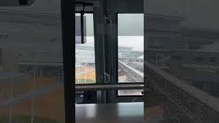 【前面展望】東京モノレール・天空橋〜羽田空港第3ターミナル