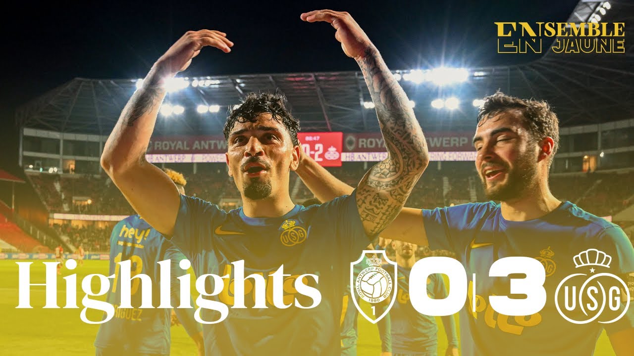 A fine performance at the Bosuil! | HIGHLIGHTS: Antwerp FC - Union