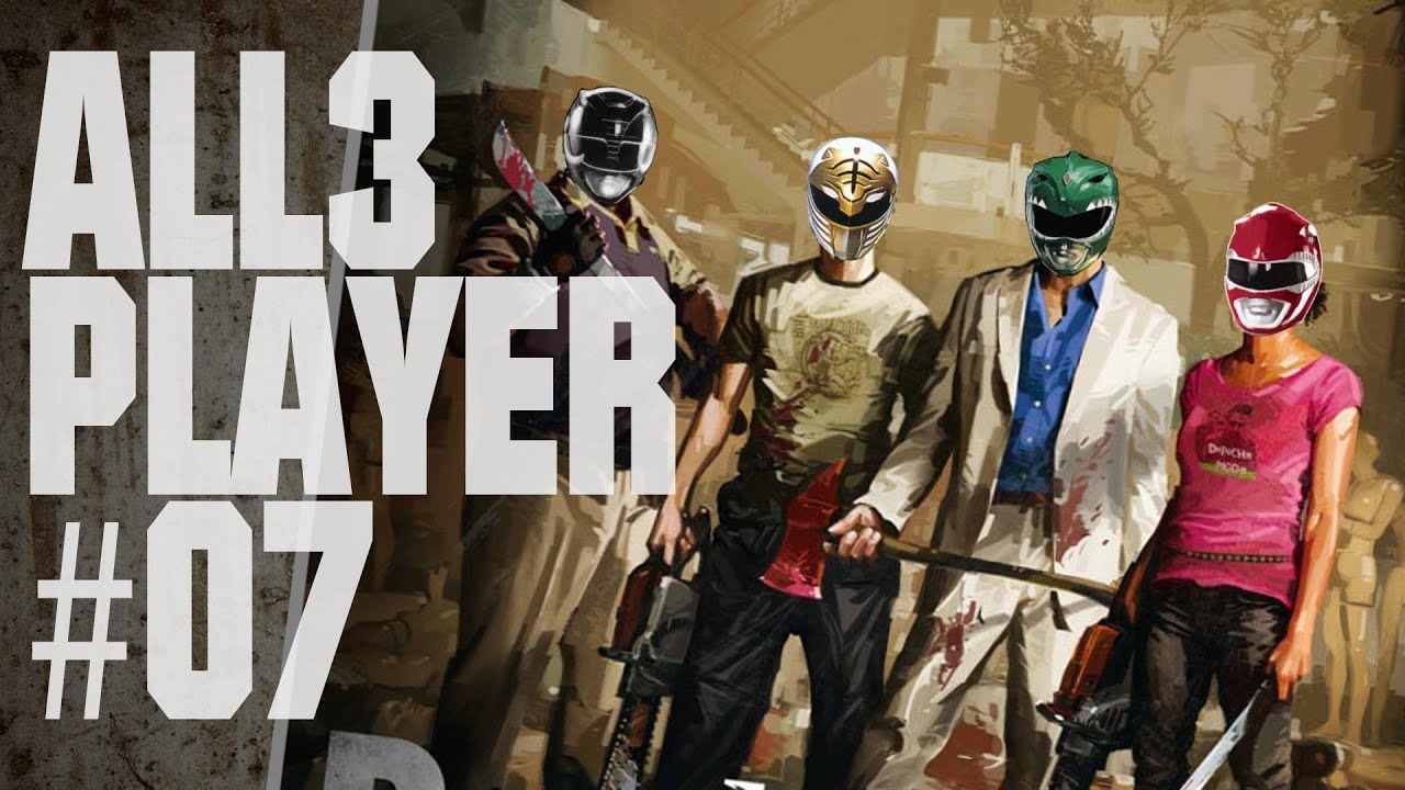 Power Rangers vs Zumbis - Left 4 Dead 2 | All3player - All3games TV