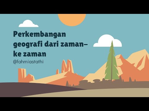 Video: Apa saja tingkat perkembangan geografi?