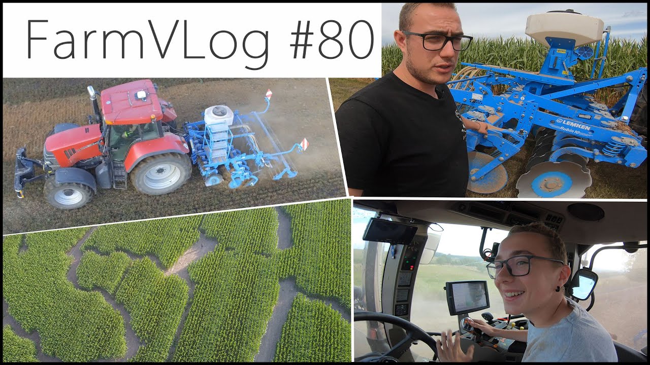 FarmVLOG#80: Lemken Rubin 10 testen & Unser Maislabyrinth