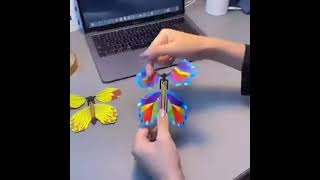 SpiderJuice® Self Powered Flying Magic Butterfly Surprise Gifting Toy
