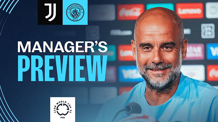 WATCH PEP GUARDIOLA'S PRESS CONFERENCE LIVE! | JUVENTUS | FIFA CLUB WORLD CUP