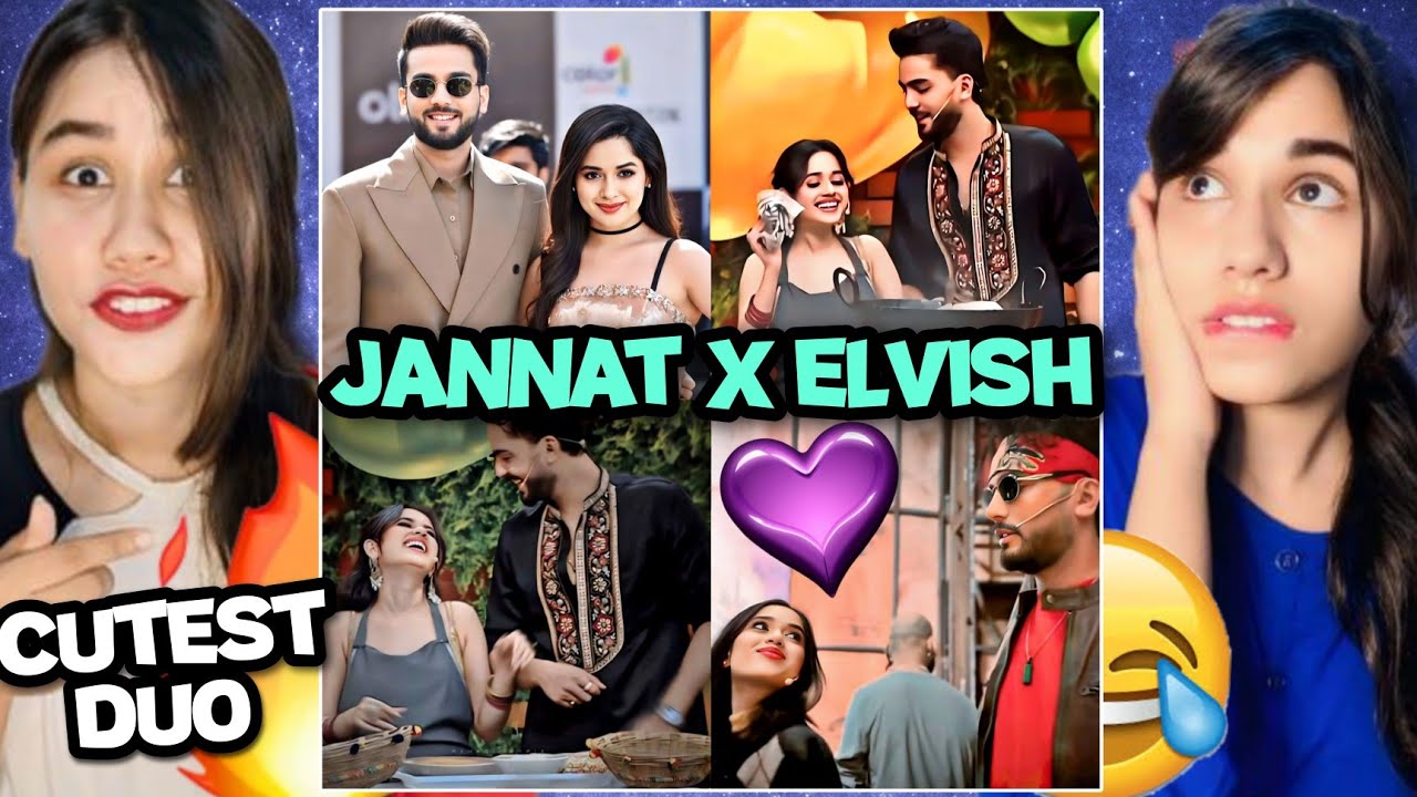 Elvish x Jannat Cutest & Adorable Moments Reaction 😍🔥 | 