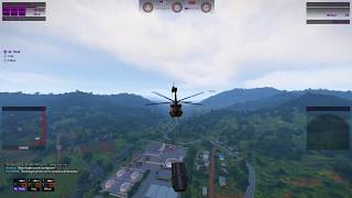 ArmA 3 Official Invade and Annex GhostHawk Pilot How to Use The Sling Load Assist
