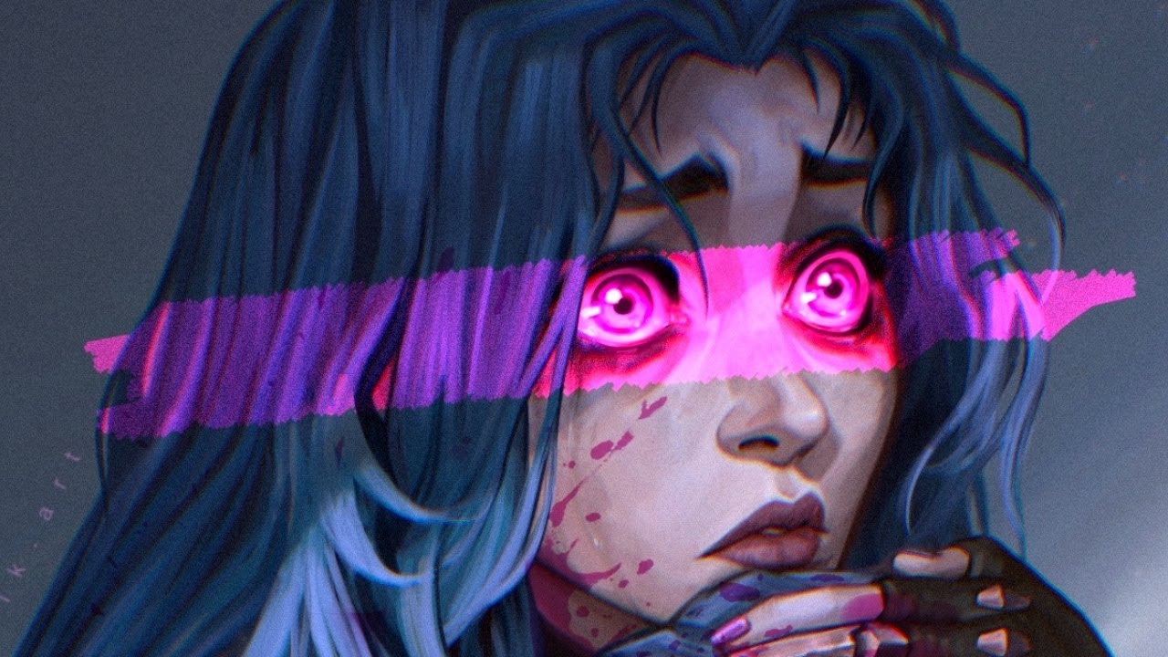 “Powder Fell Down a Well” | Jinx Painting Process | ARCANE - YouTube
