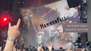 Hammerfall At Wacken 2023 - Hearts Of Fire 💕🔥