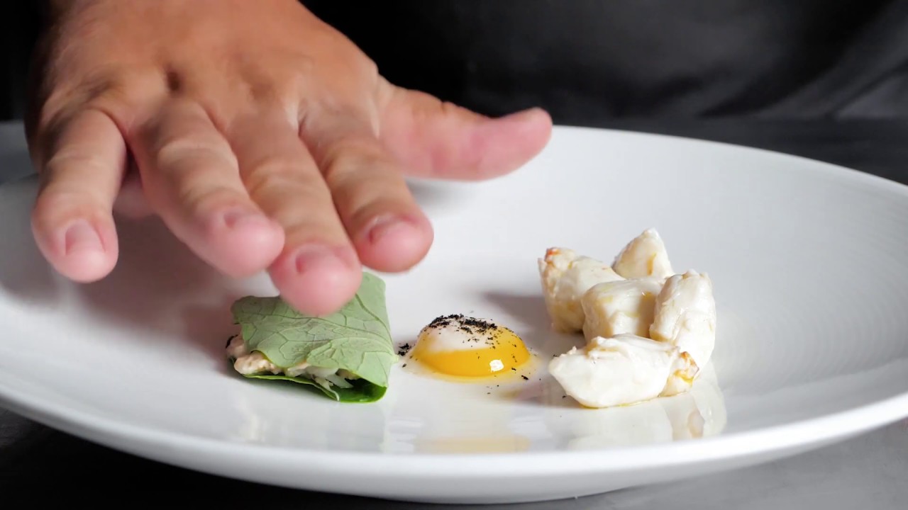 Test Kitchen: Crab 3 Ways with Nasturtium and Quail Egg - YouTube