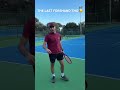 It went with like a side spin, whaaaat? #tennis #gladiatorstribe #wilsontennis