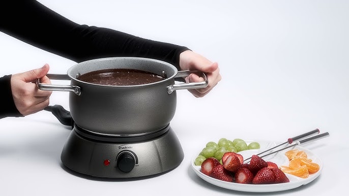 Ensemble à fondue électrique 3 en 1 - Alto de Trudeau, ELECTRIC FONDUE SET  - Fruits, Légumes, Fromages, Pain, Chocolat, Viandes, Repas, Gourmet,  , Trudeau