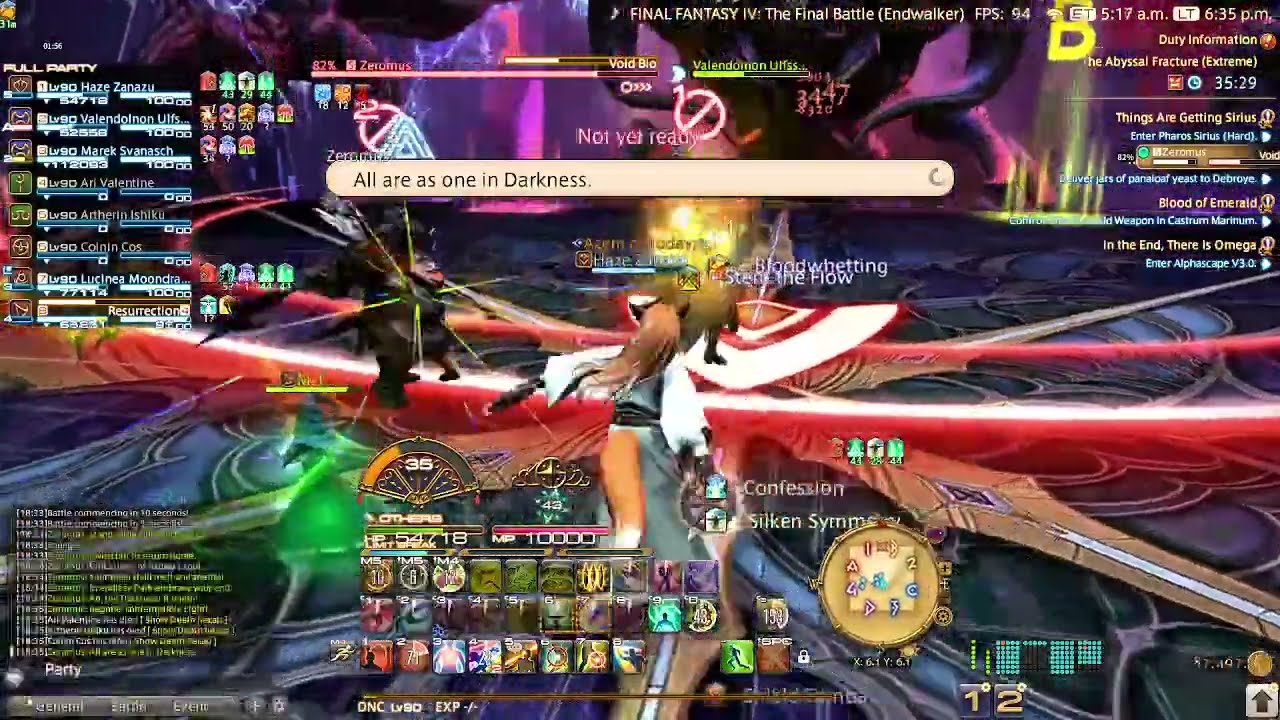 Ffxiv the abyssal fracture extreme fresh prog youtube