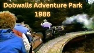1986 - Dobwalls Adventure Park, Cornwall - Home Video Footage (POV Train Rides)