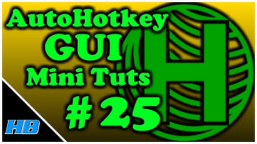 [AHK GUI] AutoHotkey Gui Mini Tut #25 Read & Write 2