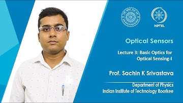 Lecture 3: Basic Optics for Optical Sensing-I